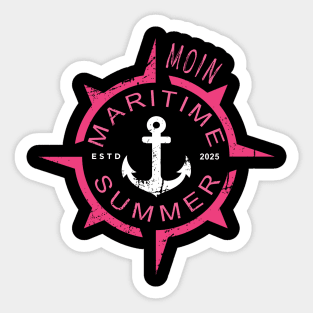 Moin Maritime Summer Sticker